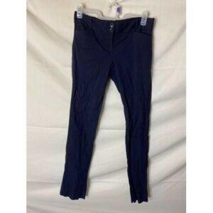 SATINATO WOMENS NAVY STRETCH CHINOS KHAKIS PANTS SIZE 12 STRETCH normcore
